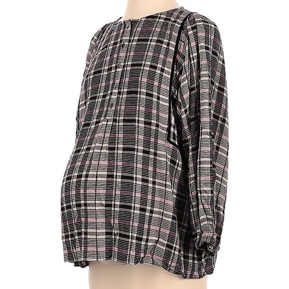 HATCH Plaid Blouse  - Picture 5 of 9
